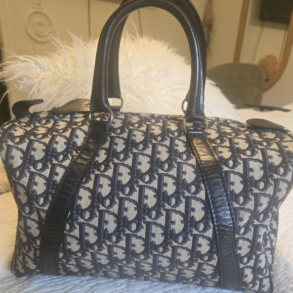 Christian Dior Diorissimo Trotter Vintage Handbag EUC - Picture 1 of 16